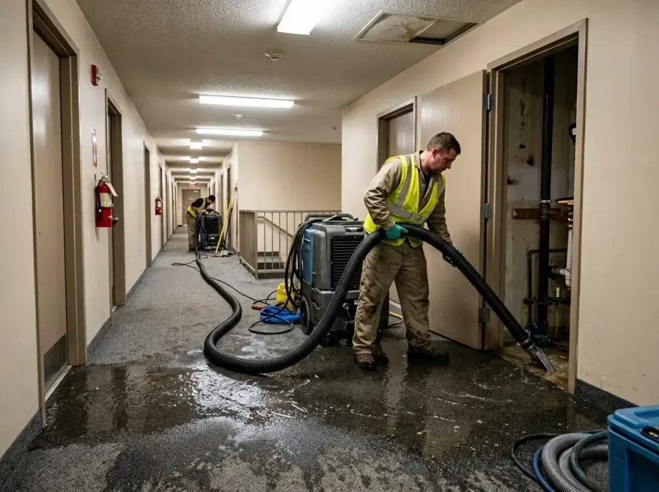 multi-unit-apartment-hallway-f-005 — frequently asked questions, Emergency Burst Pipe Water Extraction & Removal in Seacliff…